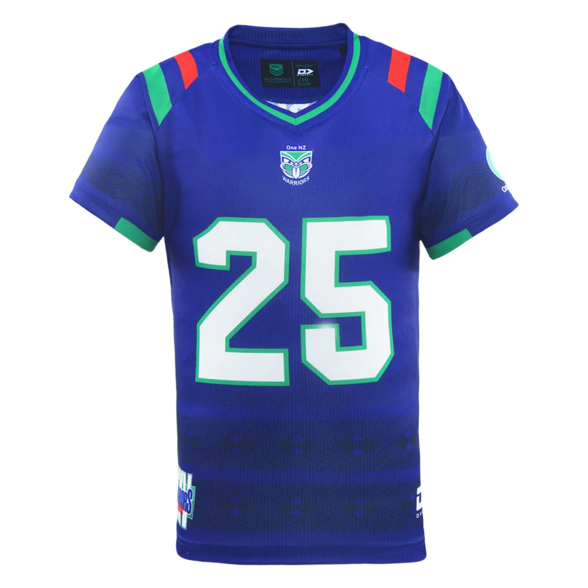 New Zealand Warriors 2025 Dynasty Las Vegas Tee Blue