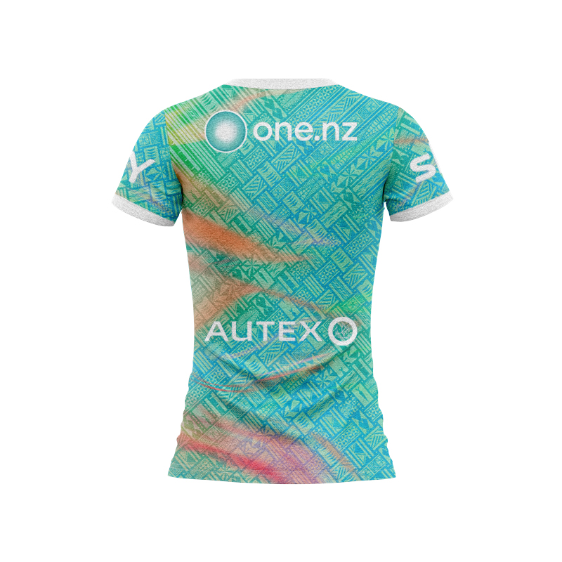Women's NRL New Zealand Warriors 2025 Dynasty Pasifika Jersey