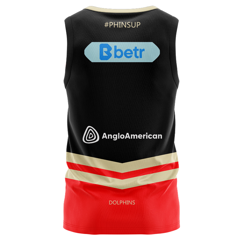 NRL Dolphins 2025 Away Singlet