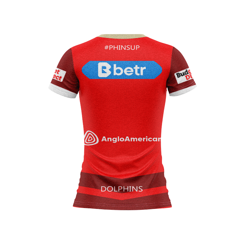 Women's NRL Dolphins 2025 Red Training Jersey