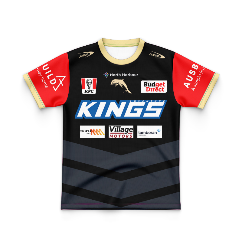 Kid's NRL Dolphins 2025 Coaches Training Jersey