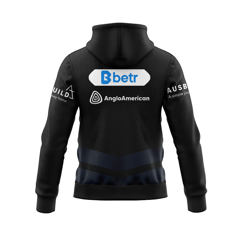 NRL Dolphins 2025 Coaches Training Zipper Hoodie