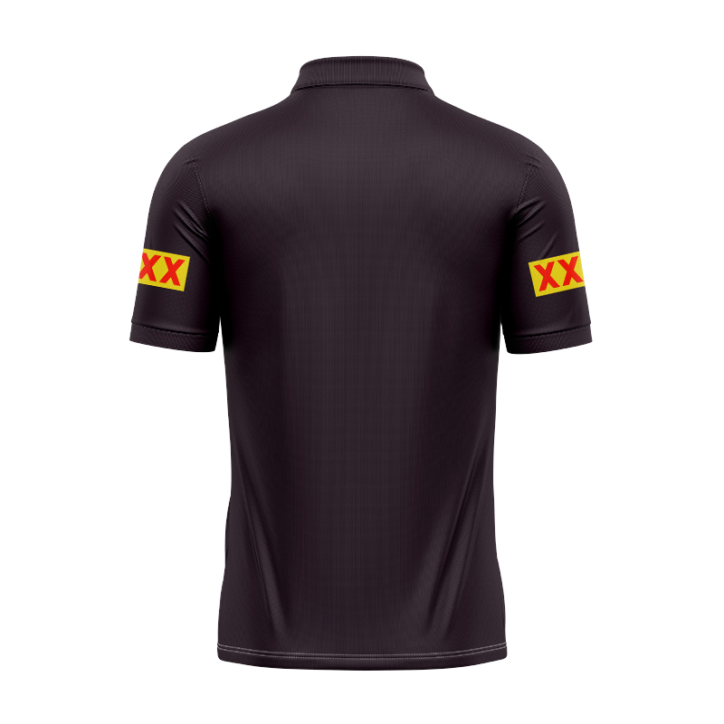 NRL QLD Maroons 2025 Home Training Polo Shirt