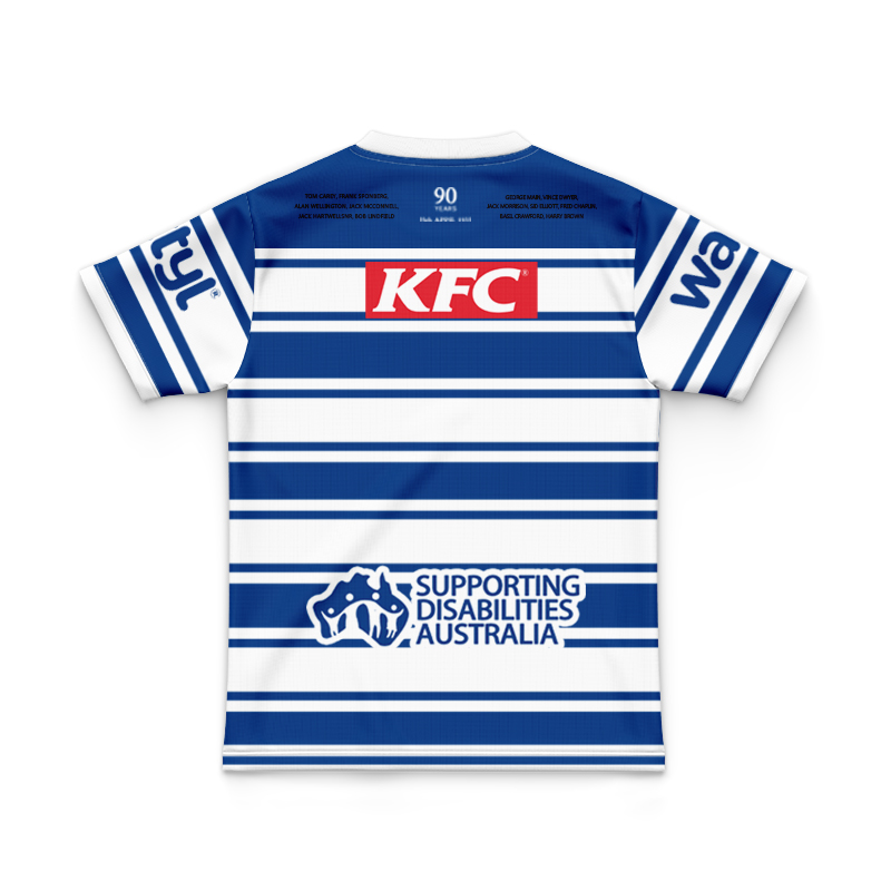 Kid's NRL Canterbury-Bankstown Bulldogs 1935 Heritage Training Jersey