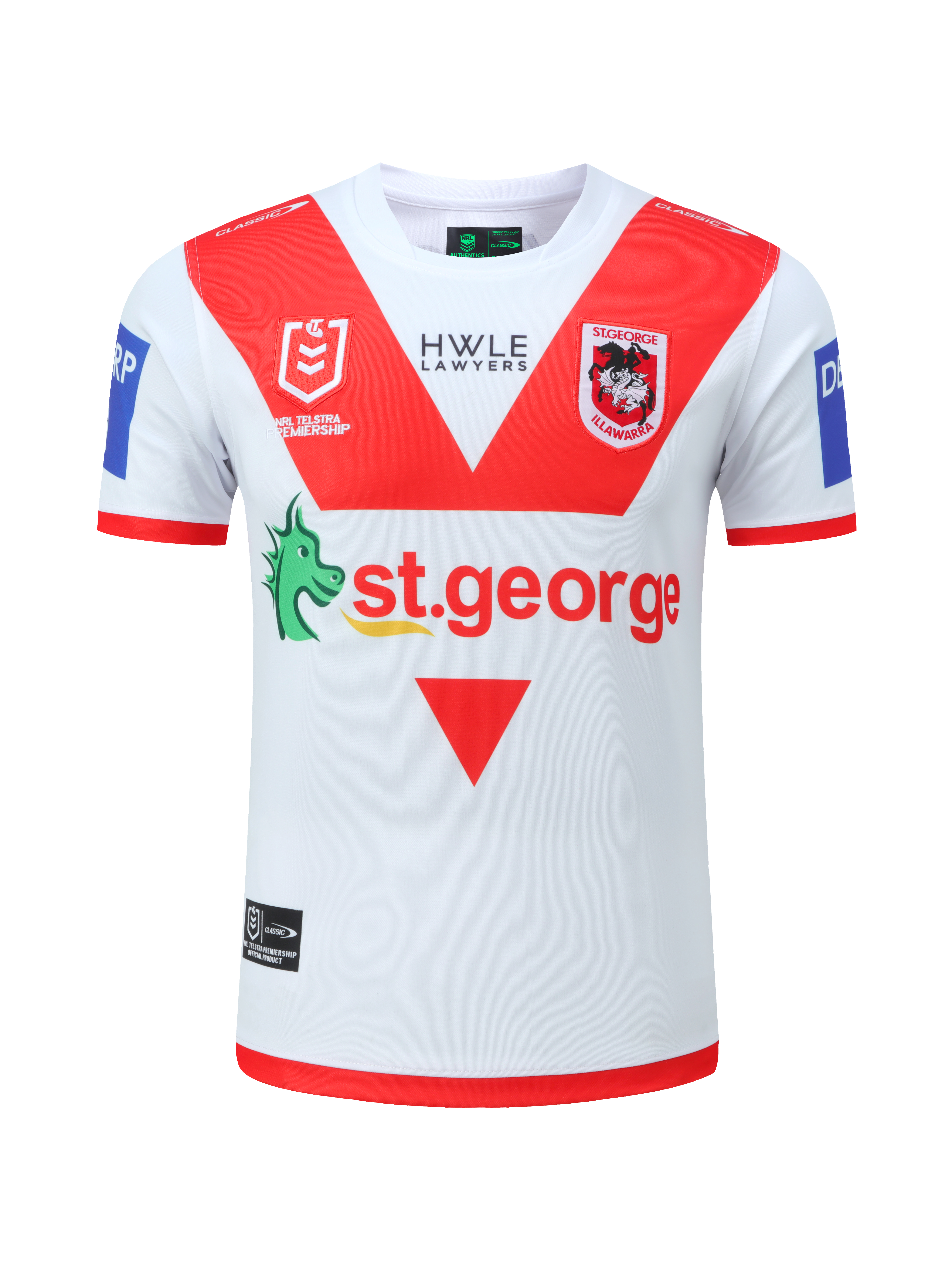 NRL St George Illawarra Dragons 2024 Home Jersey