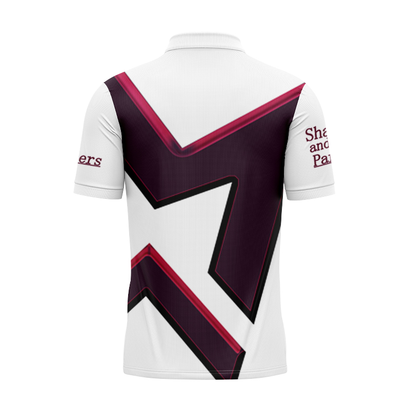 NRL Manly Warringah Sea Eagles 2025 MW Mens Warm Up Polo Tee White