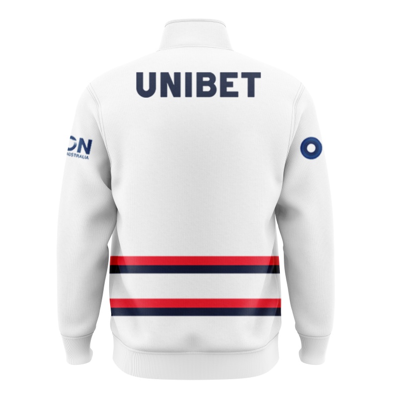 NRL Sydney Roosters 2025 Castore White Training Jacket