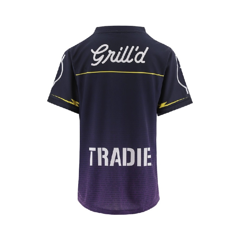 NRL Melbourne Storm 2025 Warm Up Jersey