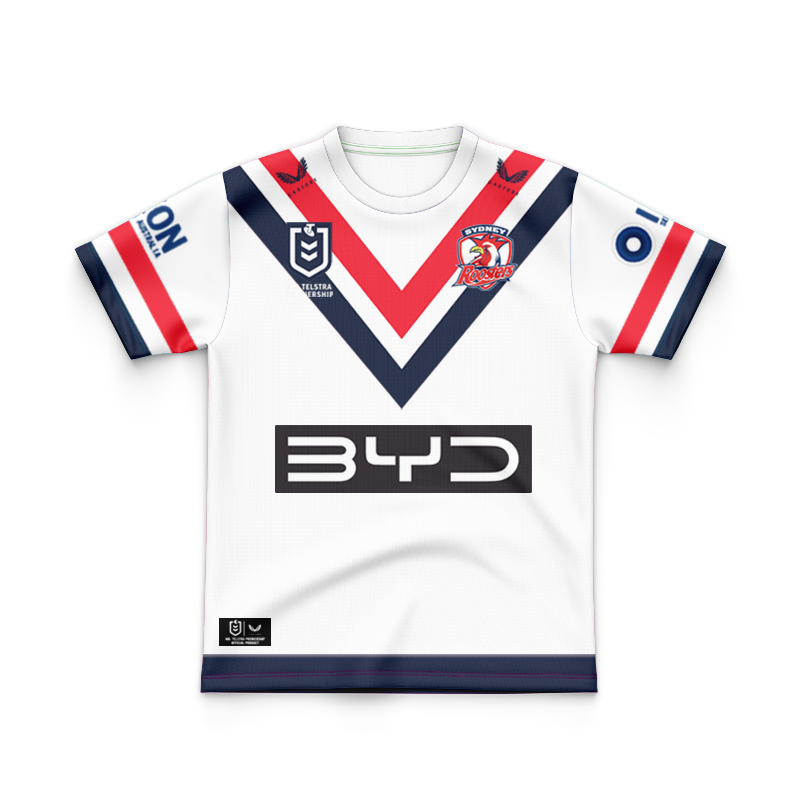Kid's NRL Sydney Roosters 2025 Away Jersey