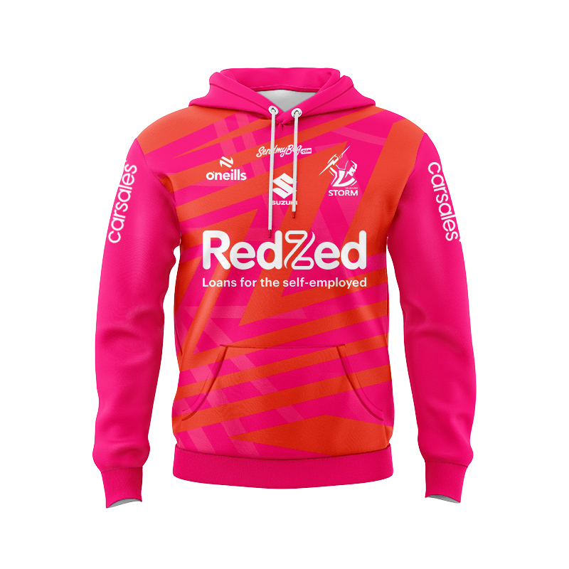 NRL Melbourne Storm 2025 Captain Run Sport Hoodie