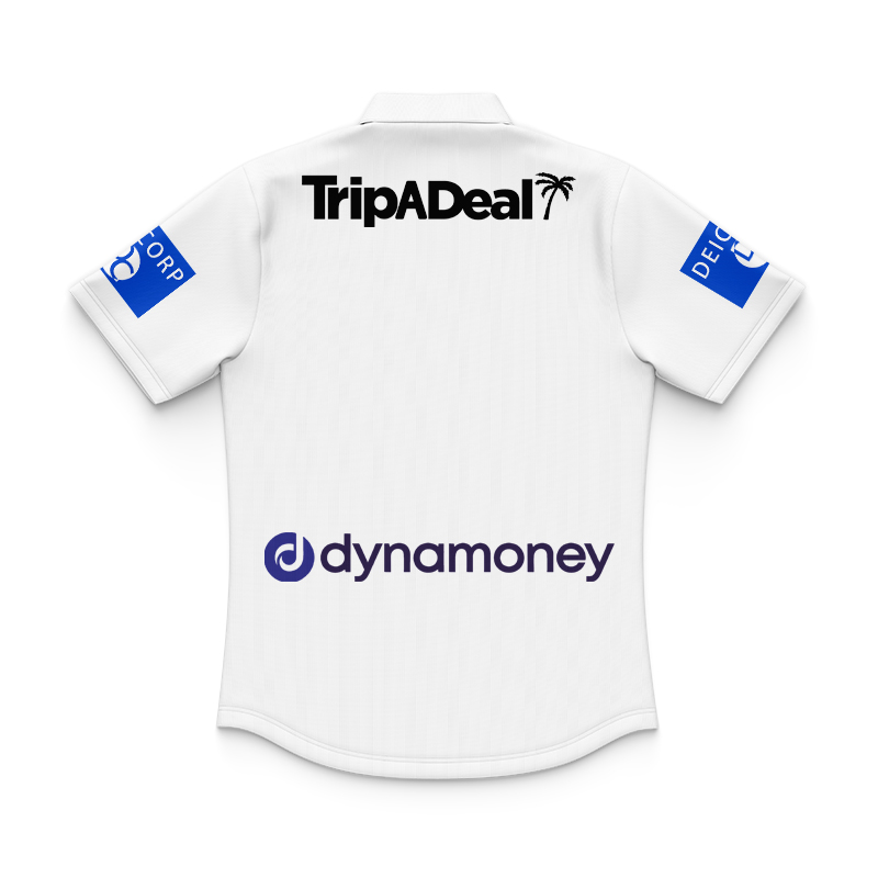 Kid's NRL St George Illawarra Dragons 2025 Warm UP Polo Tee