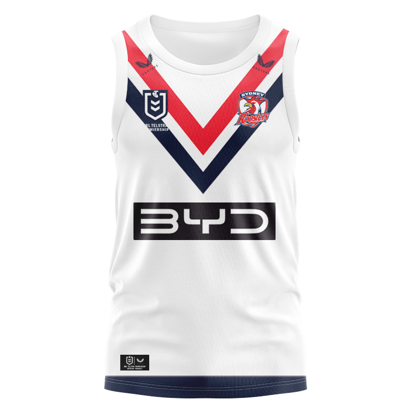 NRL Sydney Roosters 2025 Away Singlet