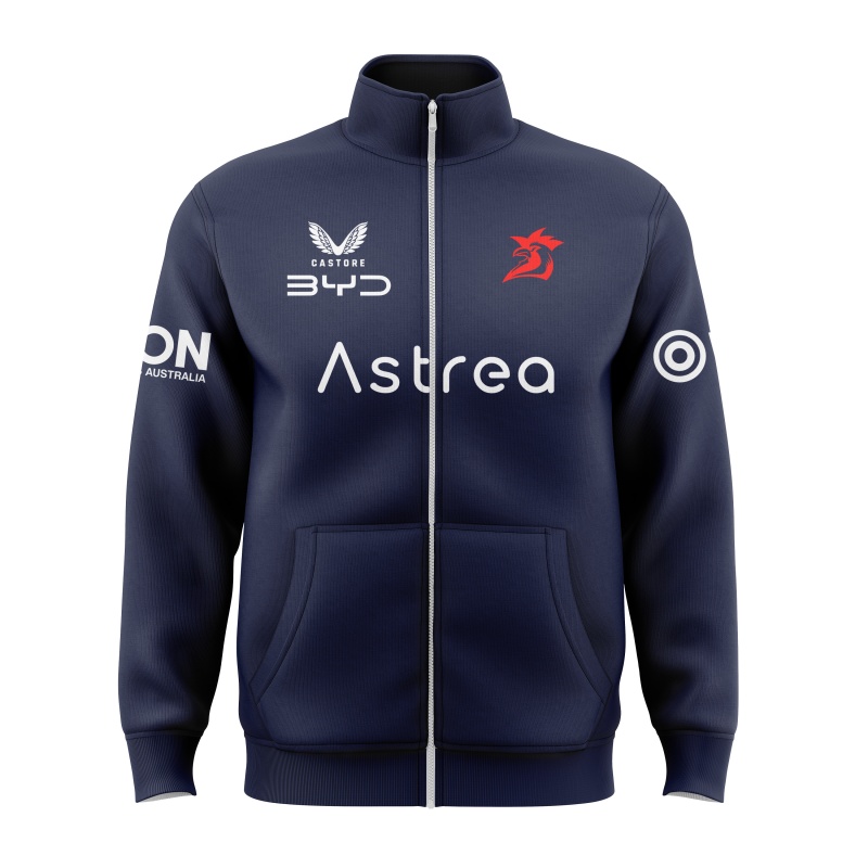 NRL Sydney Roosters 2025 Castore Navy Training Jacket