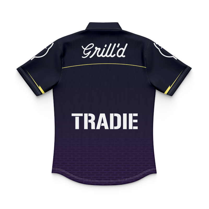 Kid's NRL Melbourne Storm 2025 Warm Up Jersey