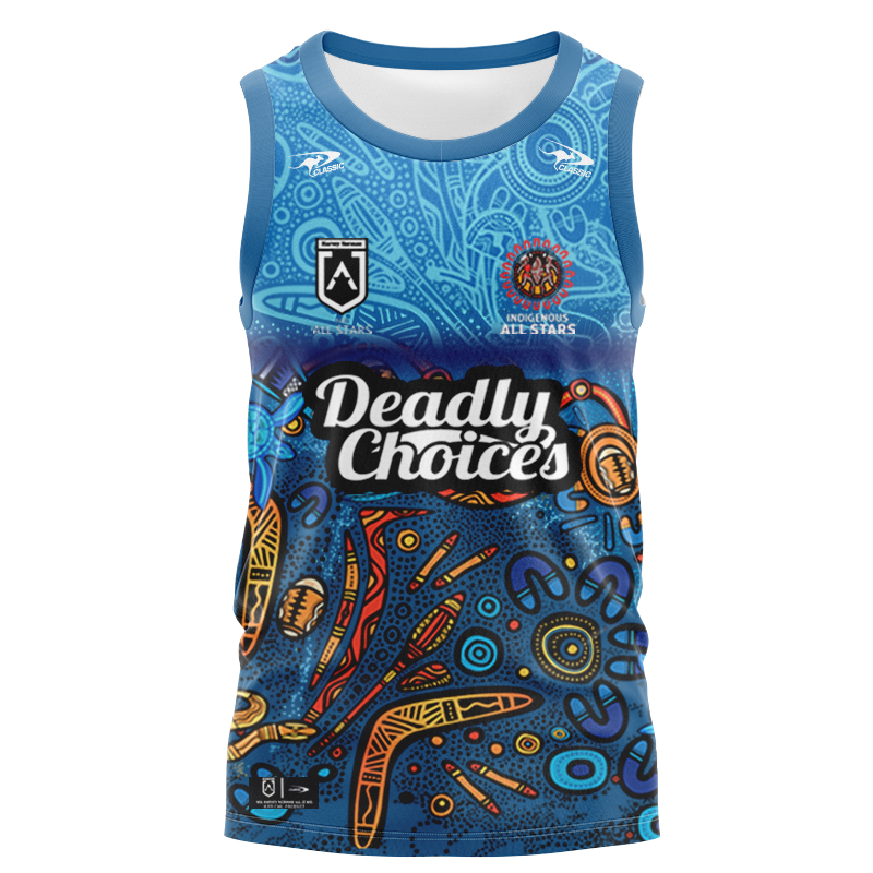 Indigenous All Stars 2025-2026 Home Singlet