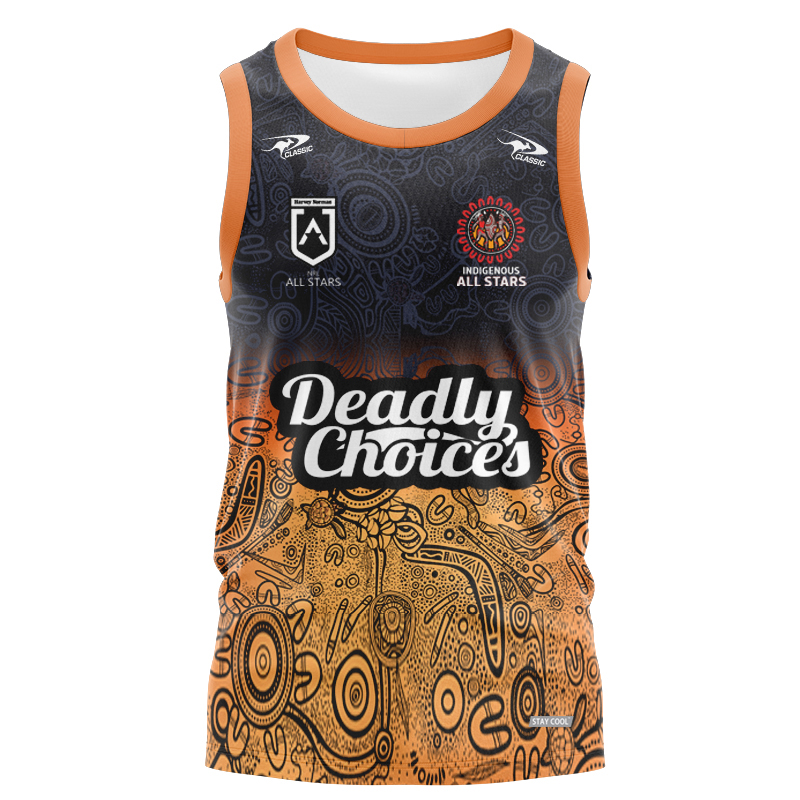 Indigenous All Stars 2025-2026 Training Singlet
