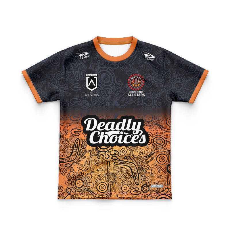 Kid's Indigenous All Stars 2025-2026 Training Jersey
