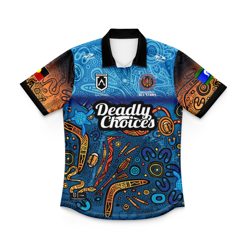 Kid's Indigenous All Stars 2025-2026 Replica Polo Jersey