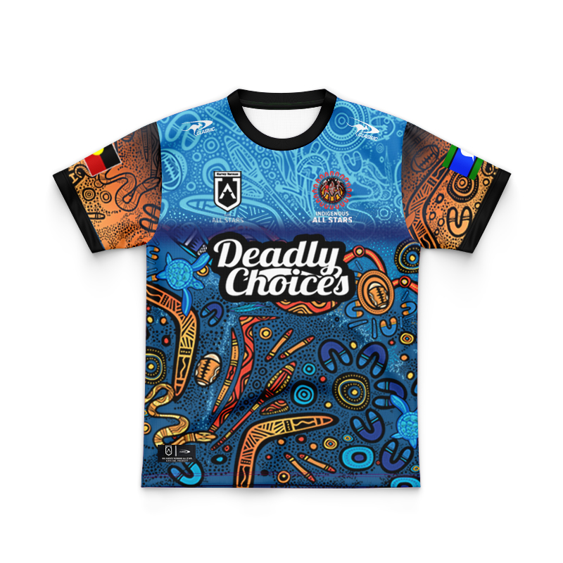 Kid's Indigenous All Stars 2025-2026 Replica Home Jersey