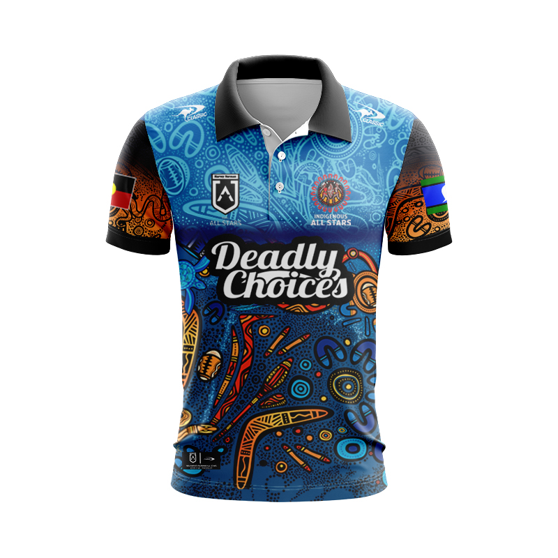 Indigenous All Stars 2025-2026 Home Polo Shirt