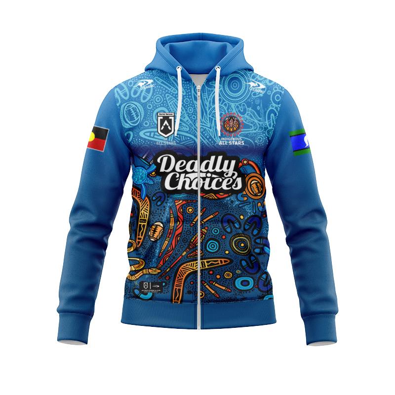 Indigenous All Stars 2025-2026 Home Zipper Hoodie