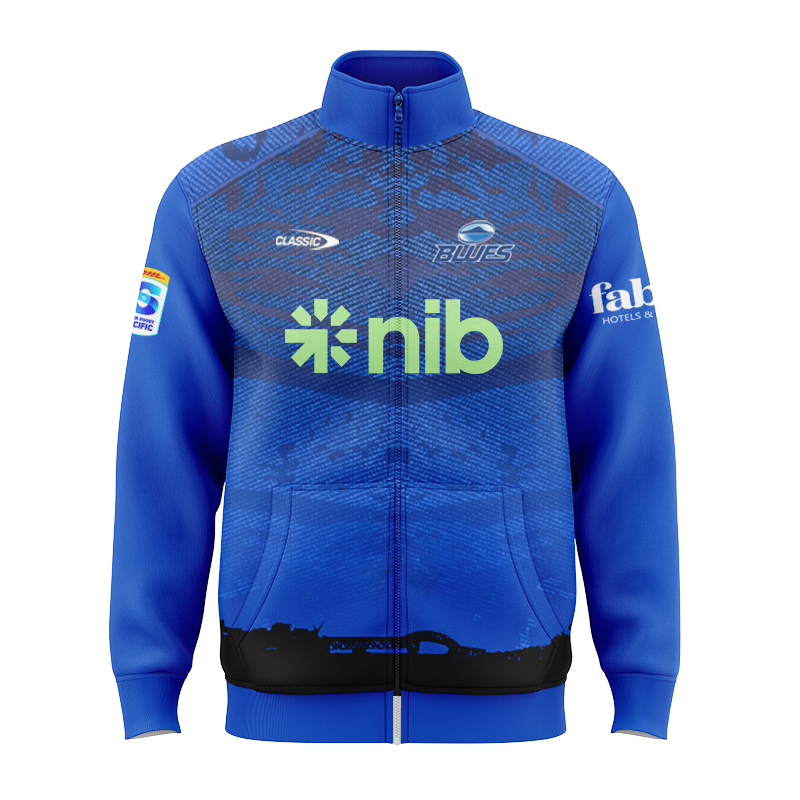 Auckland Blues Super Rugby 2025 Home Jacket