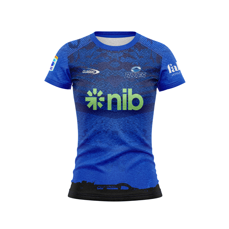 Women's Auckland Blues Super Rugby 2025 Home Jersey