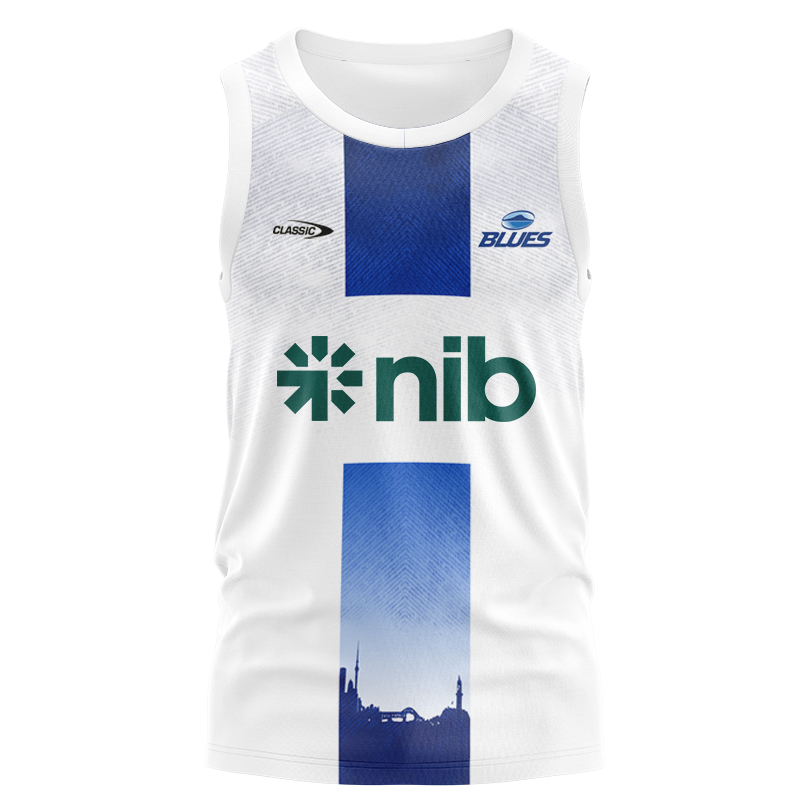 Auckland Blues Super Rugby 2025 Away Singlet