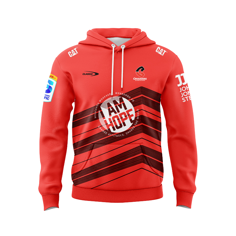 Canterbury Crusaders Super Rugby 2025 Home Sport Hoodie