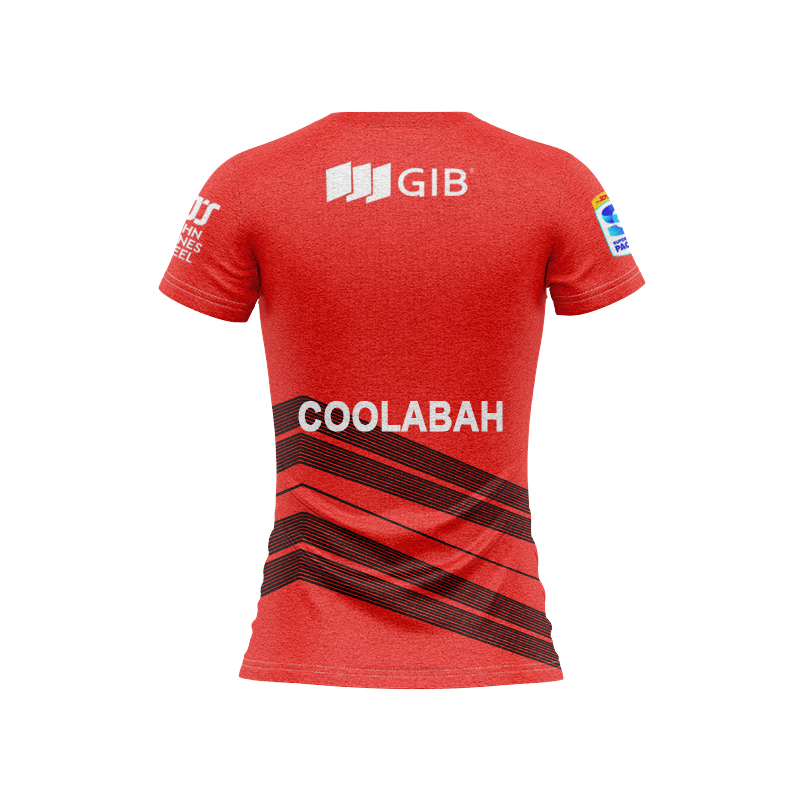 Women' Canterbury Crusaders Super Rugby 2025 Home Jersey