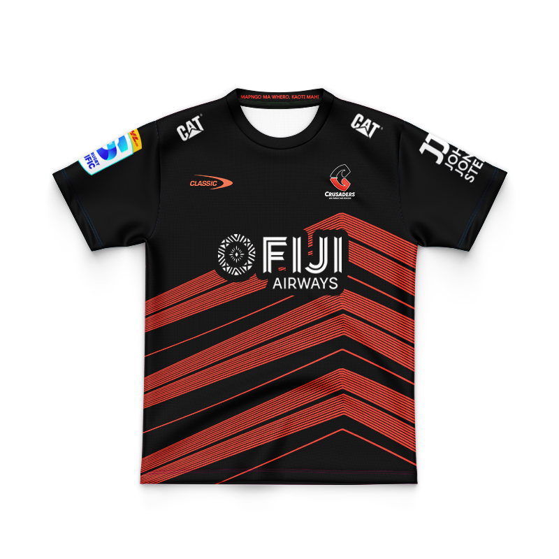 Kid's Canterbury Crusaders Super Rugby 2025 Away Jersey