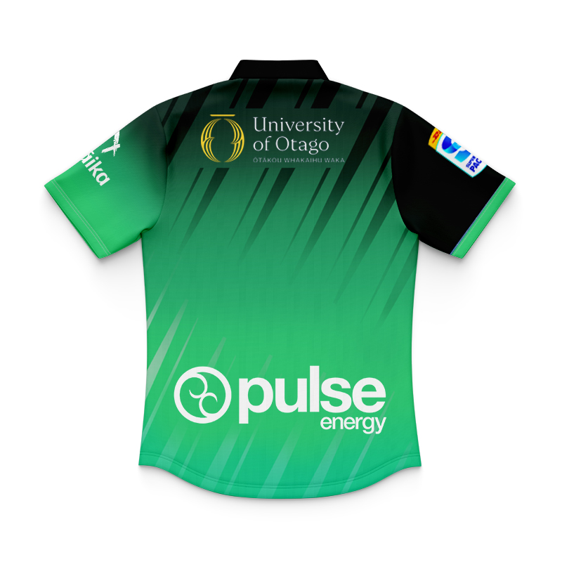 Kid's Otago Highlanders Marvel 2025 HULK Warm Up Polo Jersey