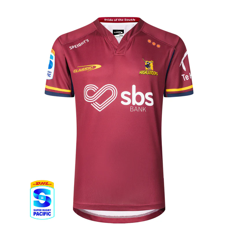Otago Highlanders Super Rugby 2025 Away Jersey