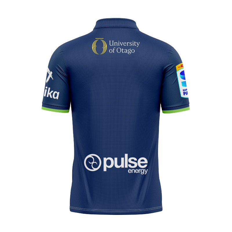 Otago Highlanders 2025 Pro Training Polo Shirt