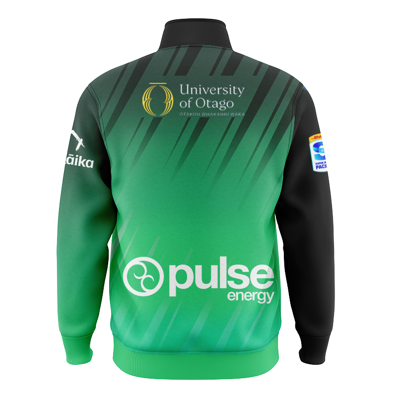 Otago Highlanders Marvel 2025 HULK Warm Up Jacket