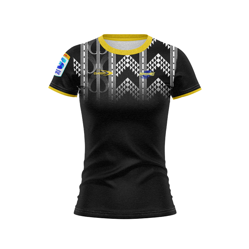 Women's Wellington Hurricanes Super Rugby 2025 Training Jersey