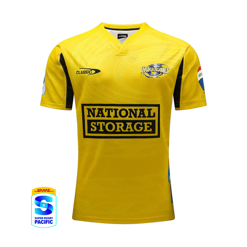 Wellington Hurricanes Super Rugby 2025 Home Jersey
