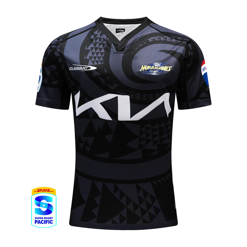 Wellington Hurricanes Super Rugby 2025 Away Jersey