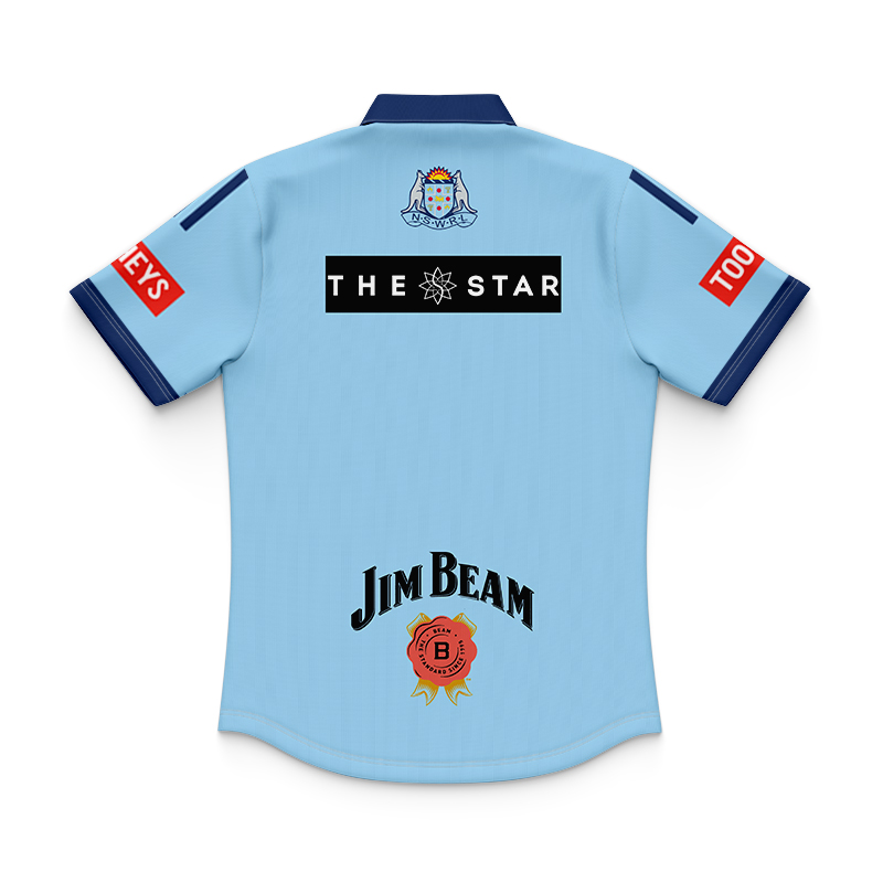 Kid's NSW Blues 2025 Home Polo Jersey