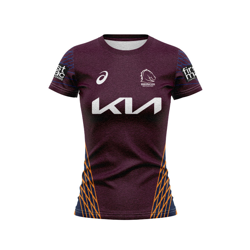 Women's NRL Brisbane Broncos 2025 Captains Run Jersey