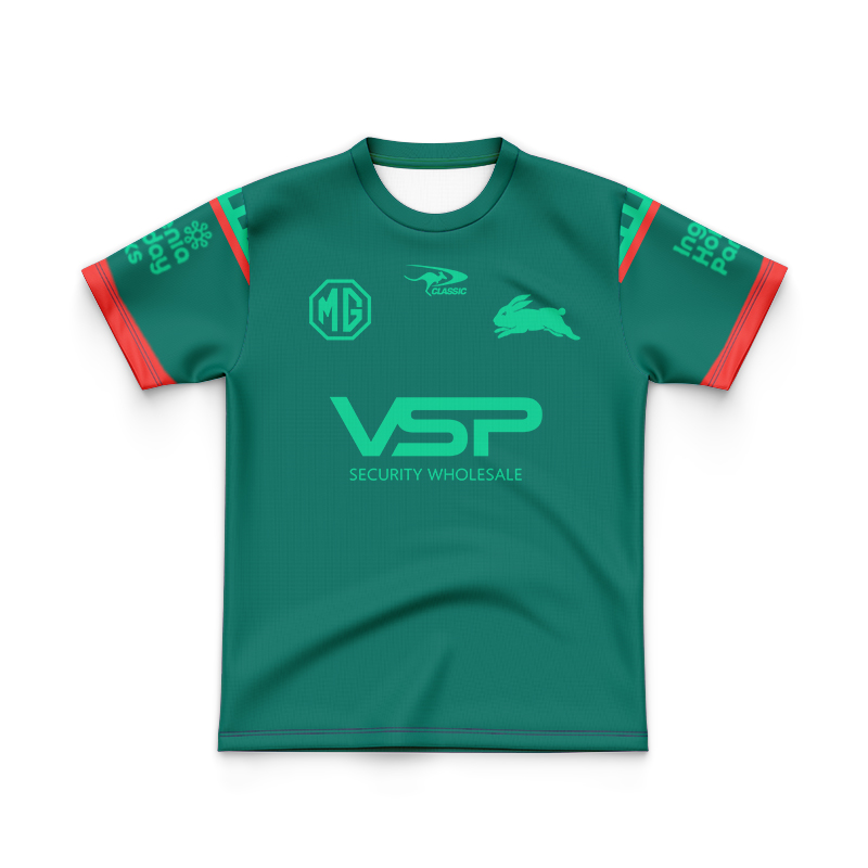 Kid's NRL South Sydney Rabbitohs 2025 Captains Run Jersey