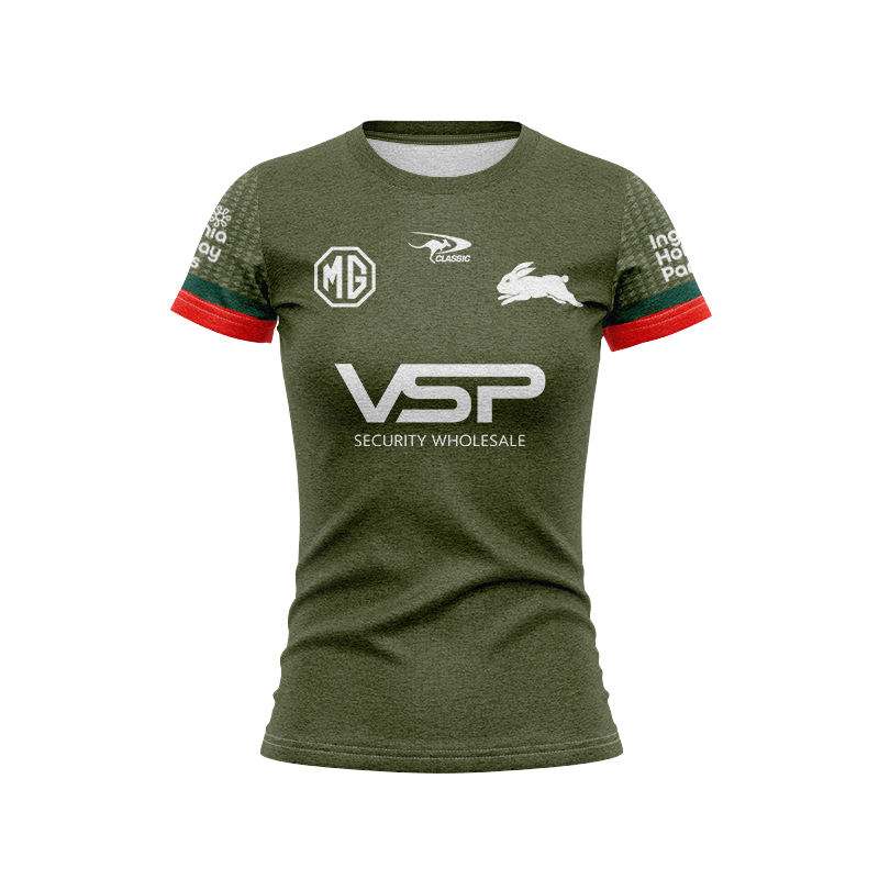 Women's NRL South Sydney Rabbitohs 2025 Warm Up Training Jersey