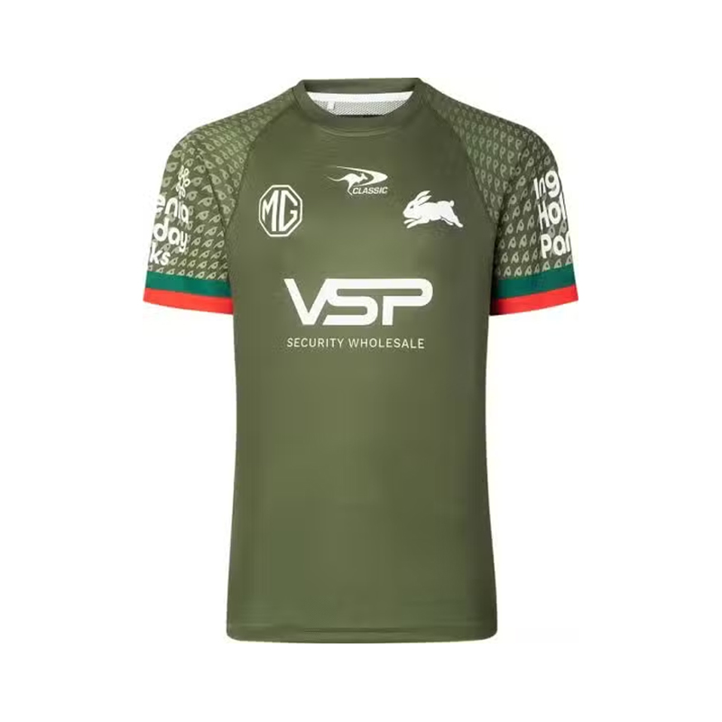 NRL South Sydney Rabbitohs 2025 Warm Up Training Jersey