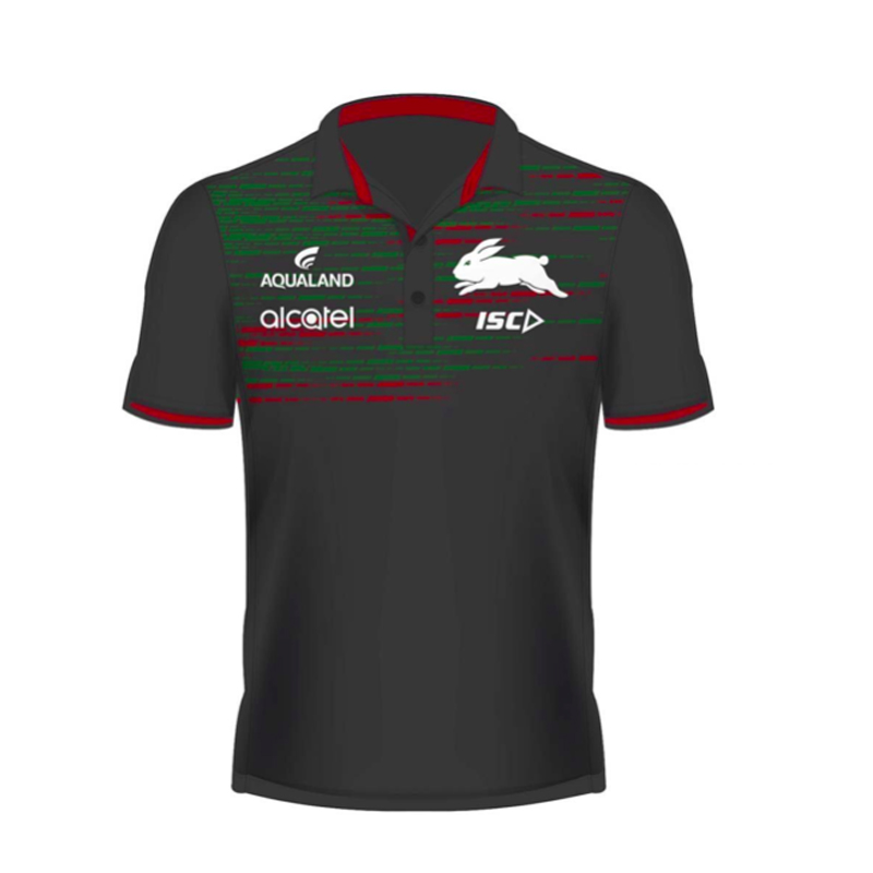 NRL South Sydney Rabbitohs 2019 Media Polo Jersey