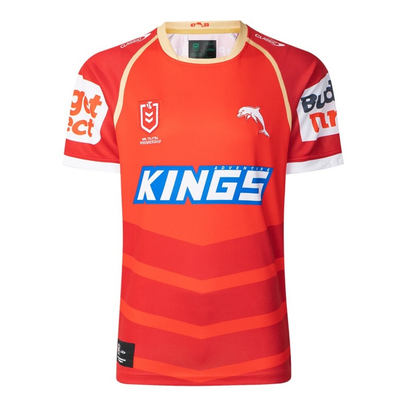 NRL Dolphins 2025 Home Jersey