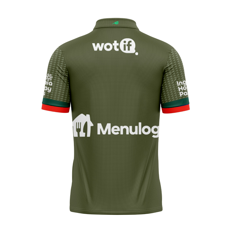 NRL South Sydney Rabbitohs 2025 Warm Up Training Polo Shirt