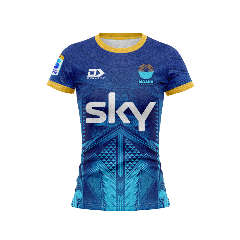 Women's Moana Pasifika Super Rugby 2025 Home Jersey