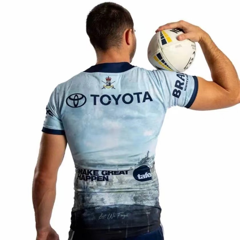 NRL North Queensland Cowboys 2025 Defence Jersey