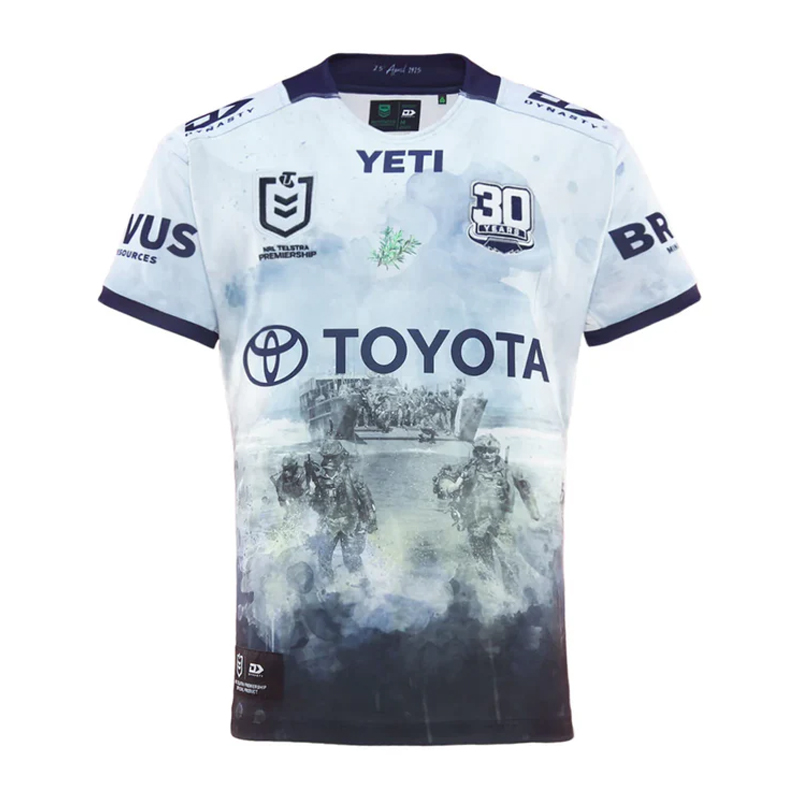 NRL North Queensland Cowboys 2025 Defence Jersey