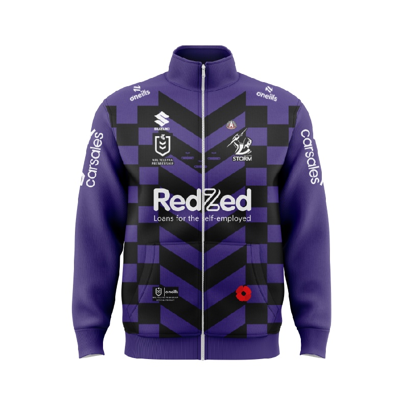 NRL Melbourne Storm 2025 Anzac Jacket